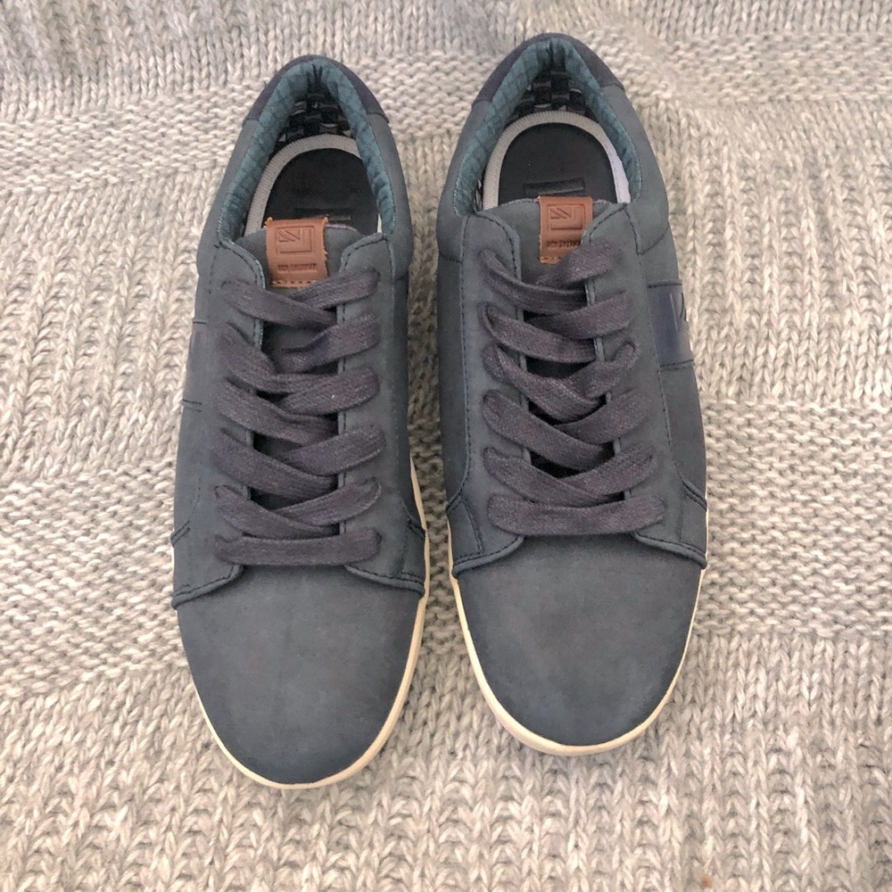 Ben Sherman shoes, navy blue. Worn once.